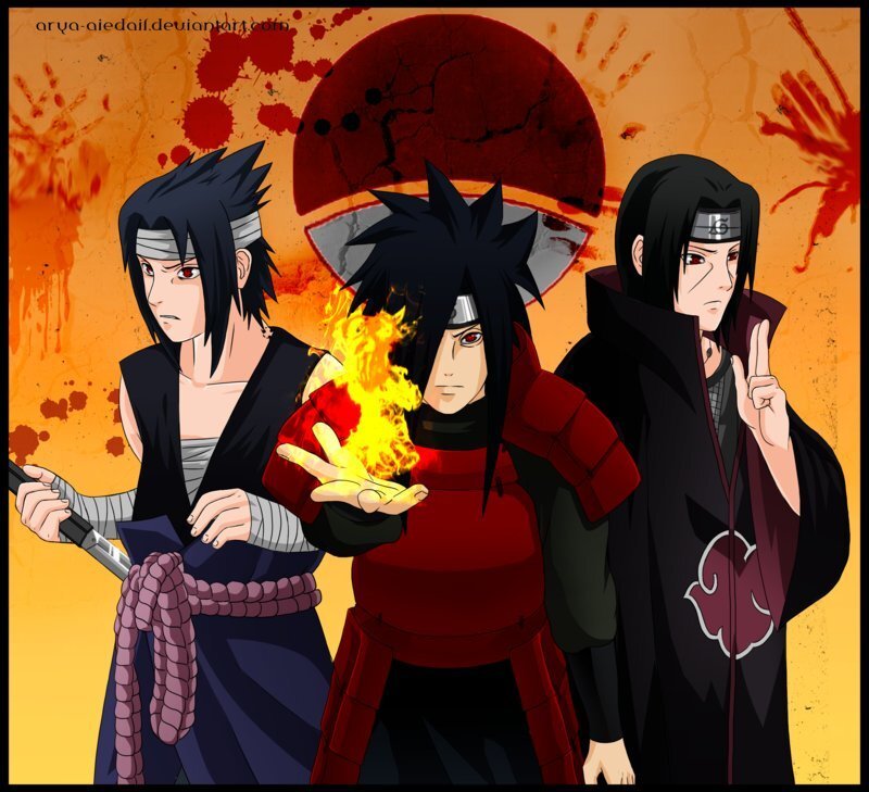Sasuke Uchiha character evolution