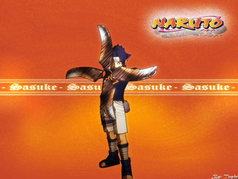 Sasuke Uchiha Character — Orange