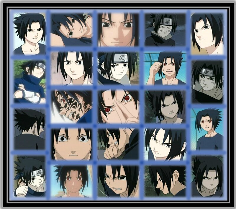 Sasuke Uchiha collage
