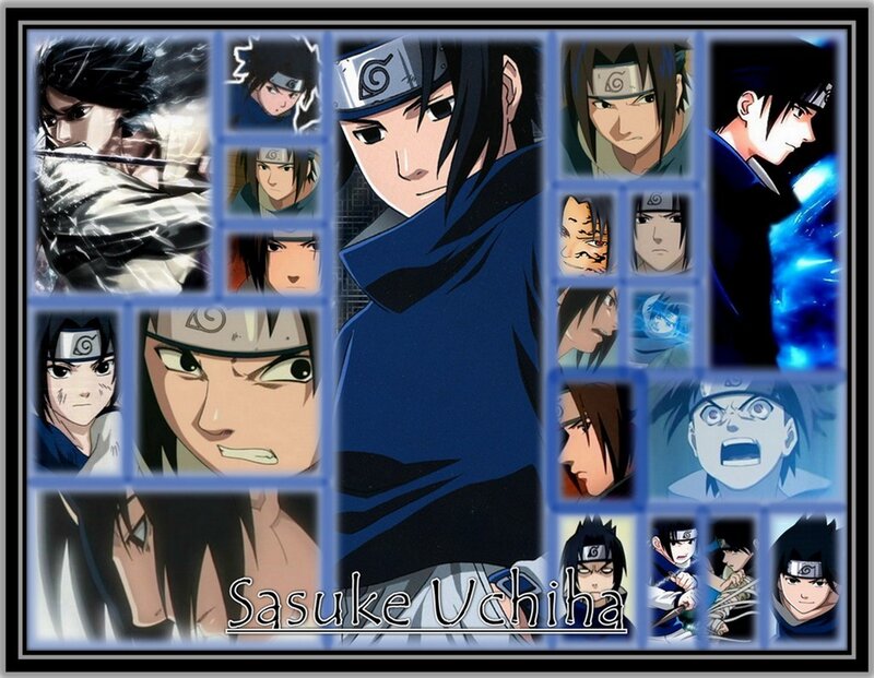 Sasuke Uchiha collage