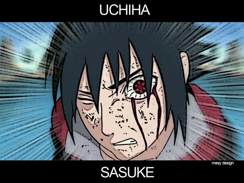 Sasuke Uchiha Face