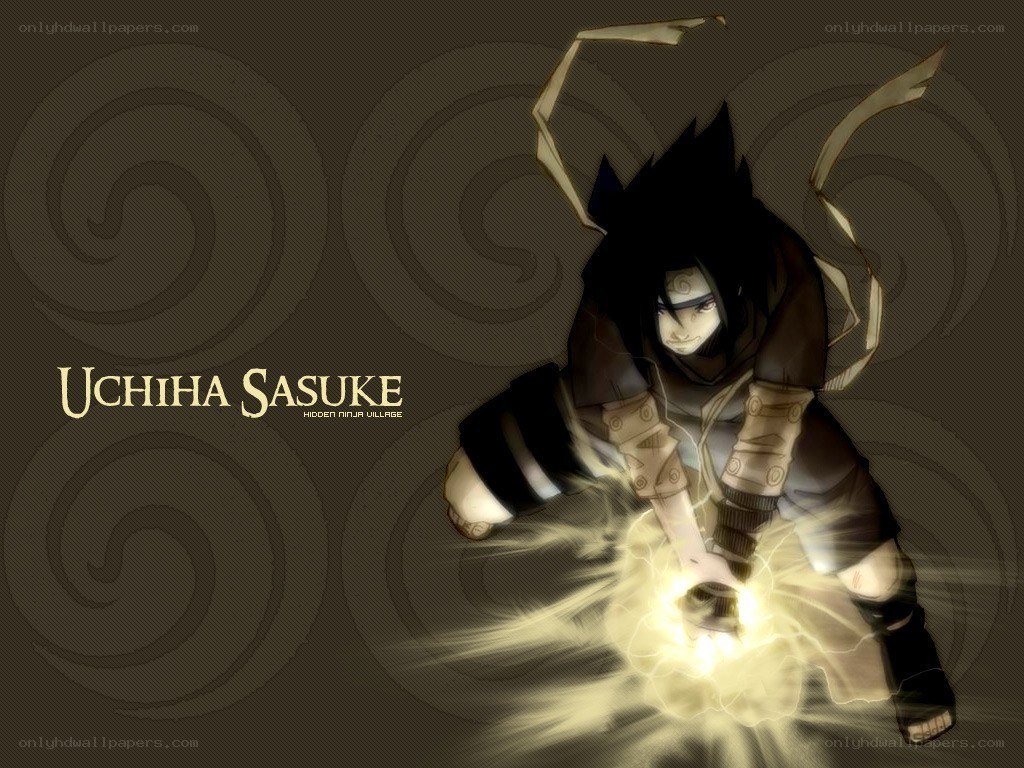 Sasuke Uchiha in action