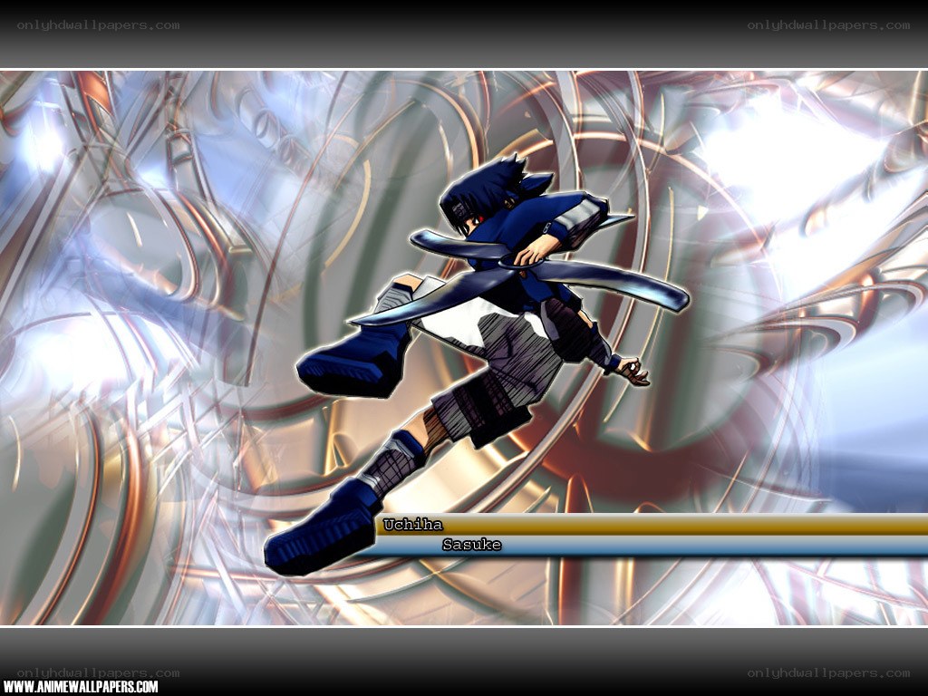 Sasuke Uchiha in action