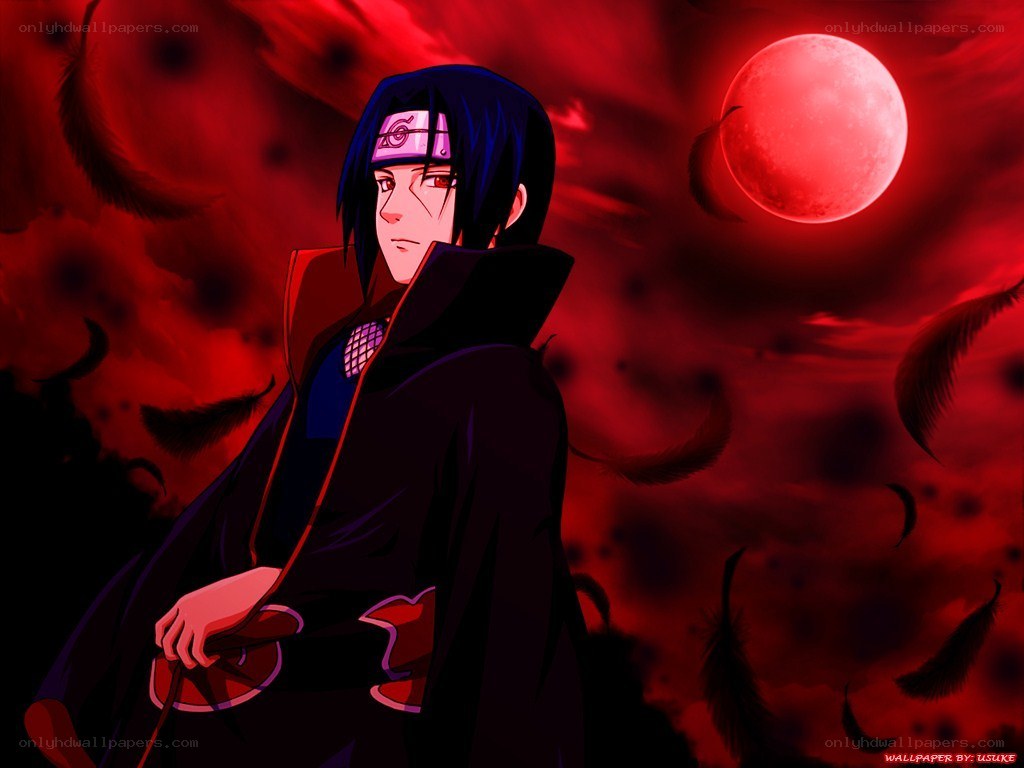 Sasuke Uchiha in Akatsuki cloak