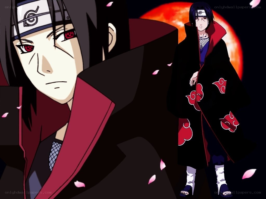 Sasuke Uchiha in Akatsuki cloak