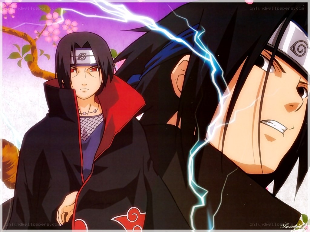 Sasuke Uchiha in Akatsuki cloak
