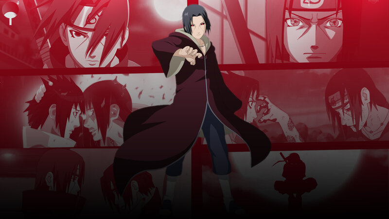 Sasuke Uchiha in Cloak
