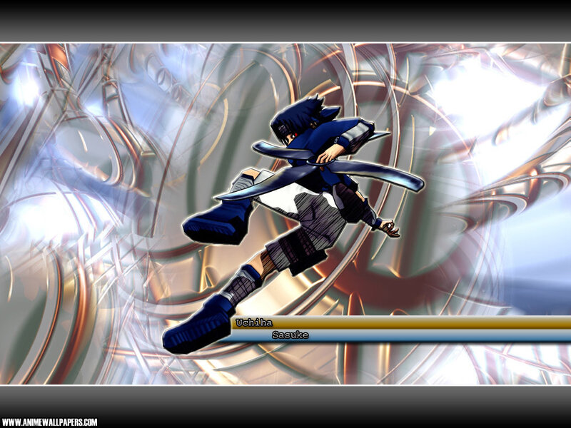 Sasuke Uchiha in Motion — Blue