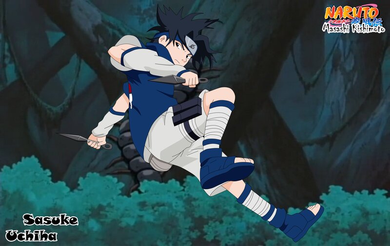 Sasuke Uchiha in Motion