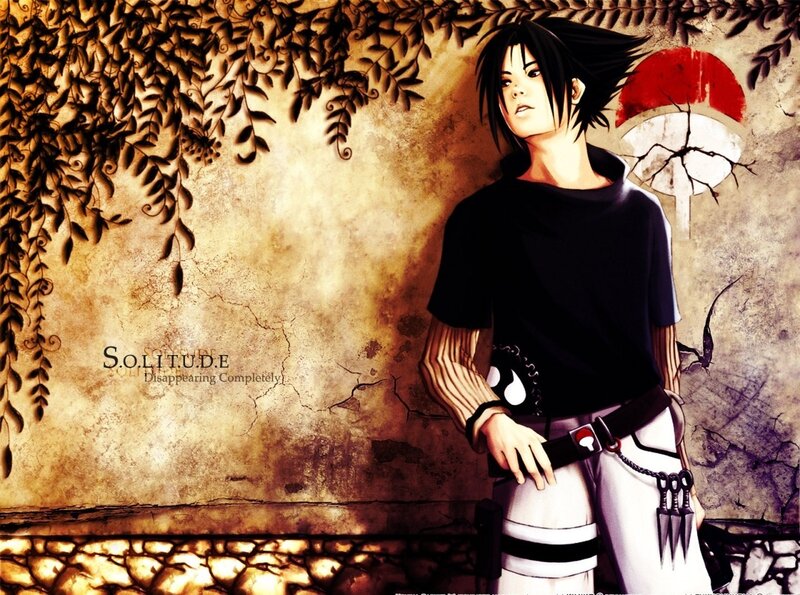 Sasuke Uchiha in solitude