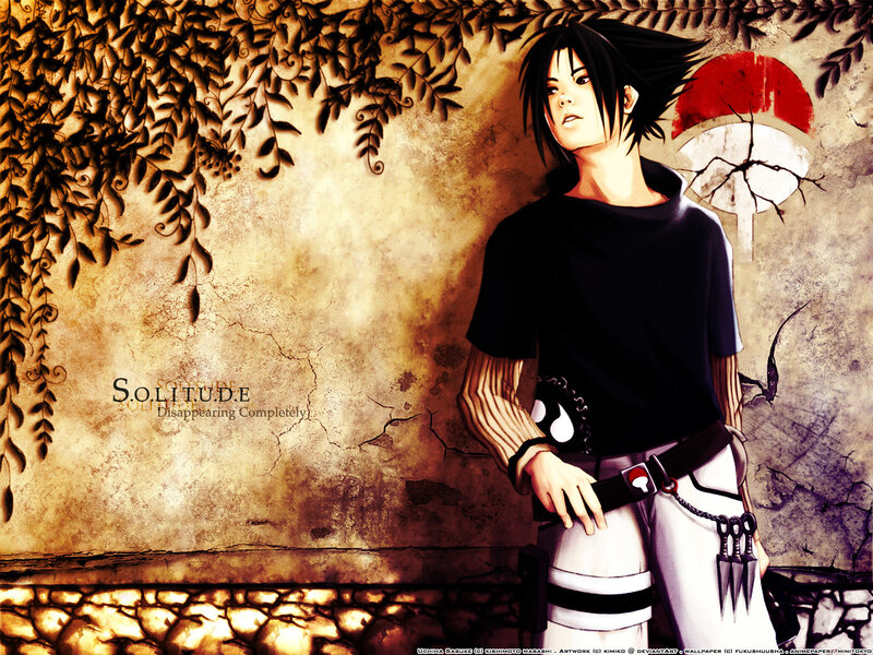 Sasuke Uchiha in solitude