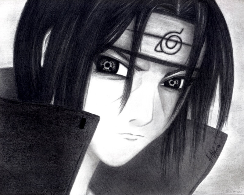 Sasuke Uchiha portrait