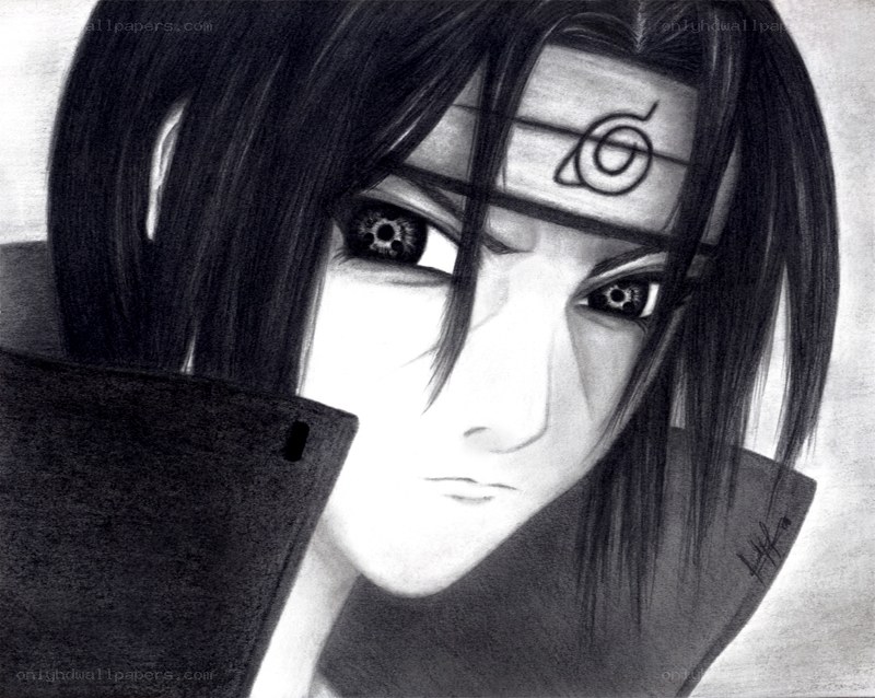 Sasuke Uchiha portrait