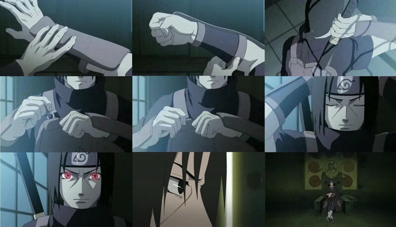 Sasuke Uchiha's transformation