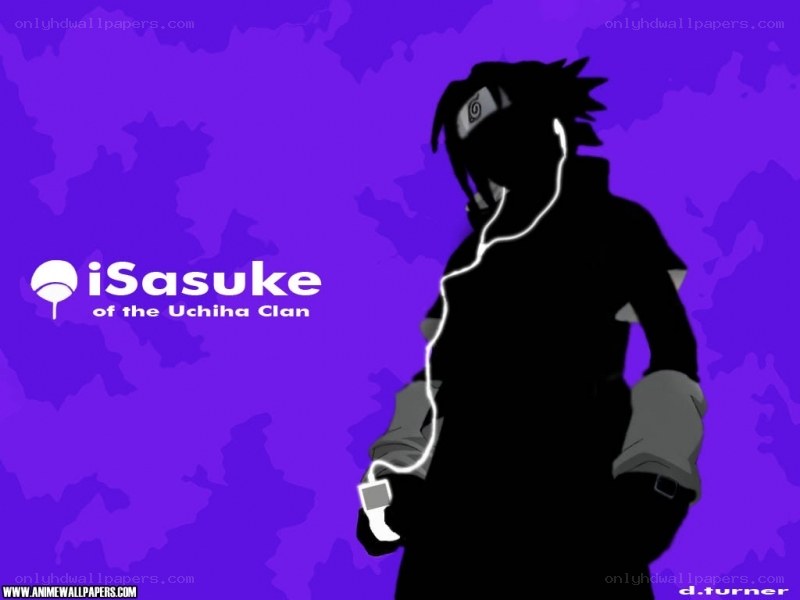 Sasuke Uchiha silhouette wallpaper
