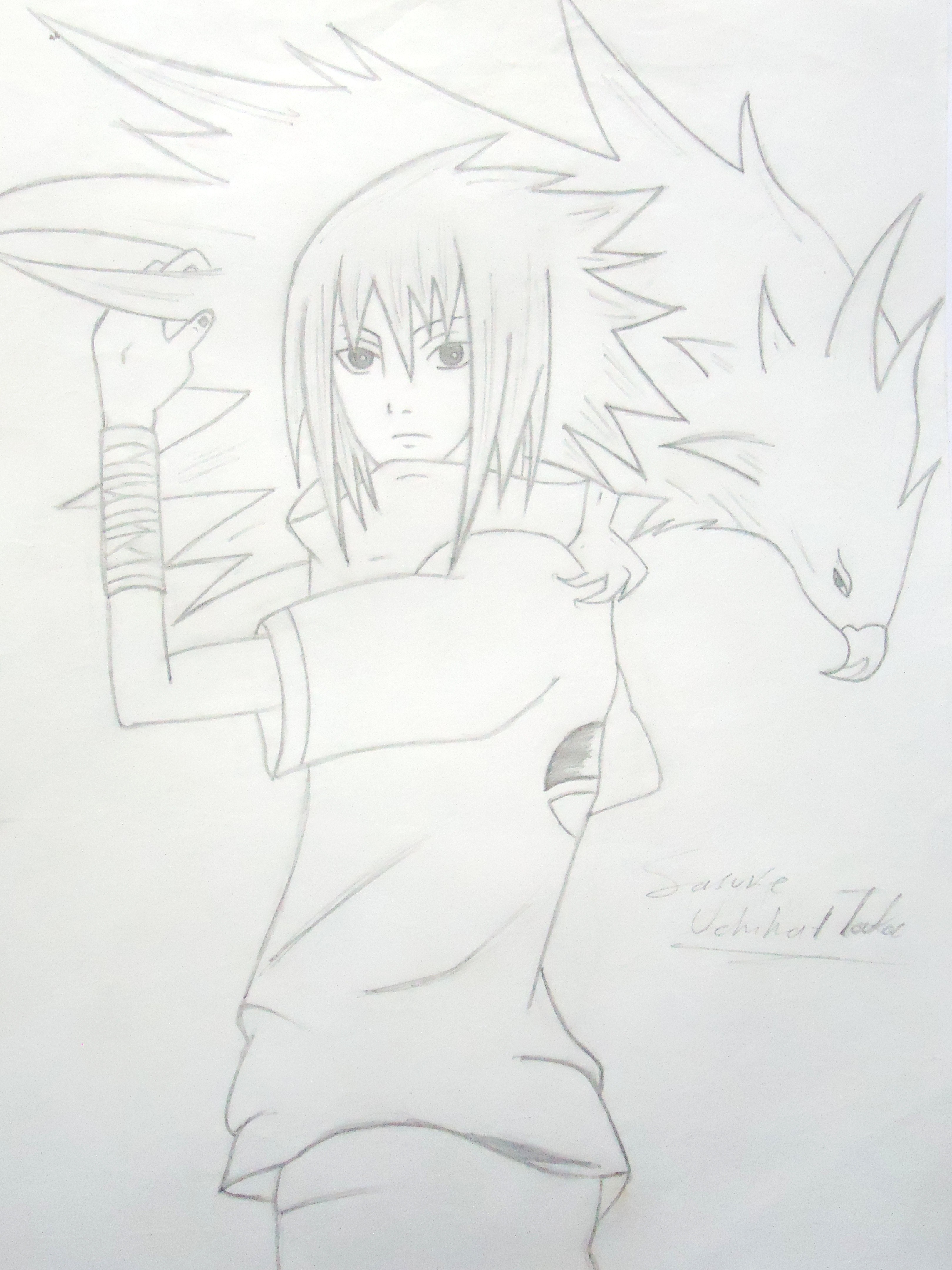 Sasuke Uchiha sketch