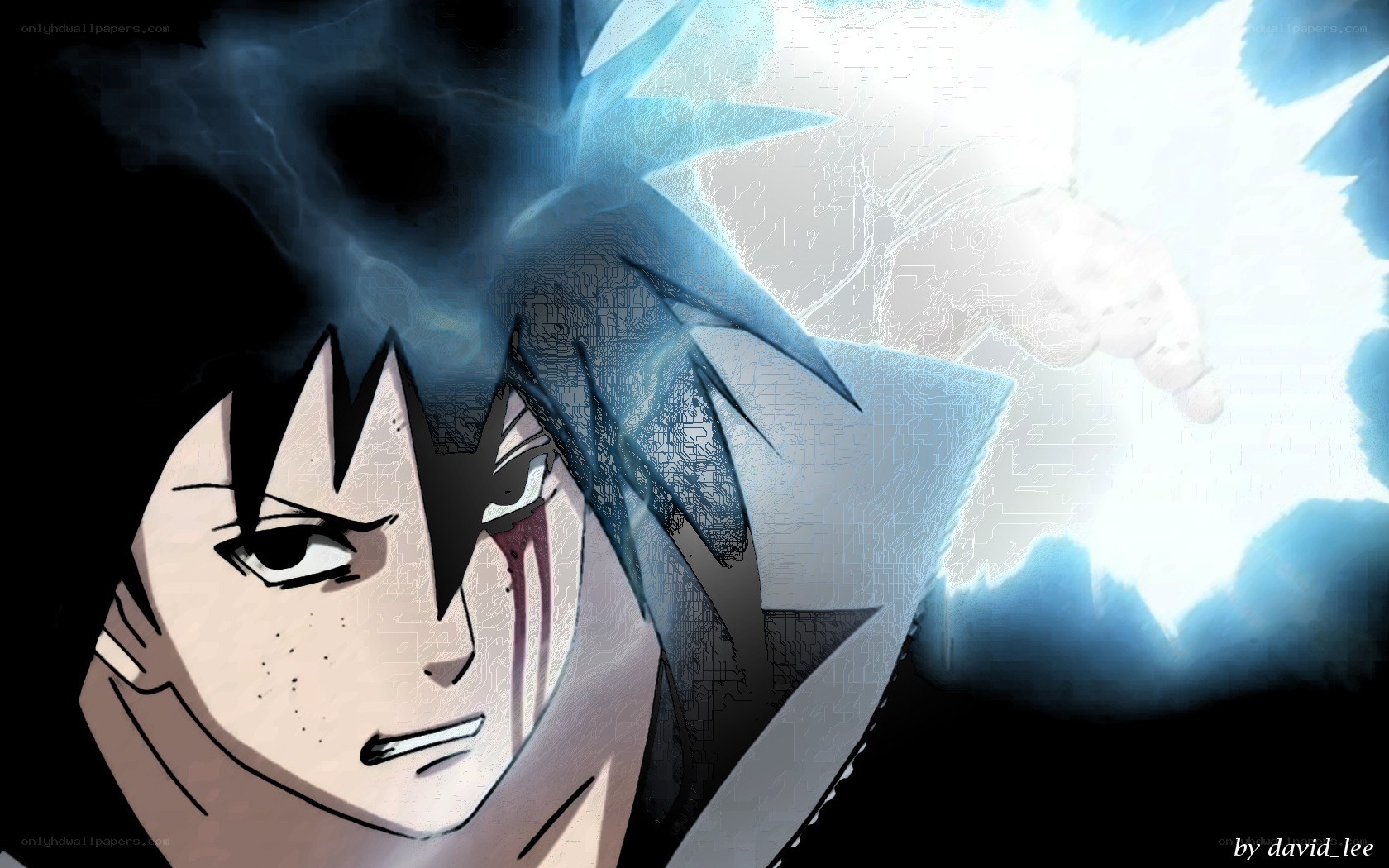 Sasuke Uchiha with Chidori