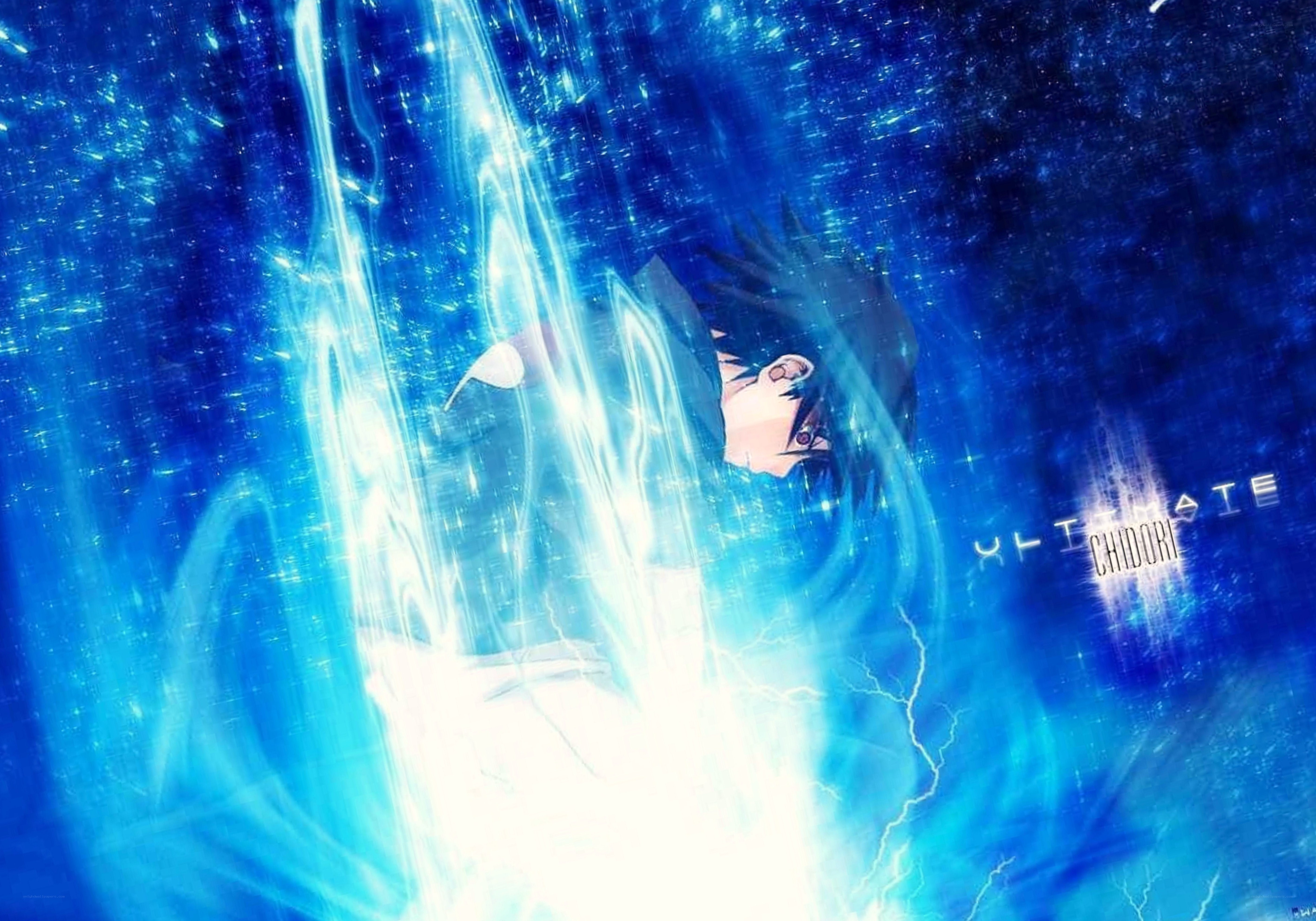 Sasuke Uchiha with Chidori