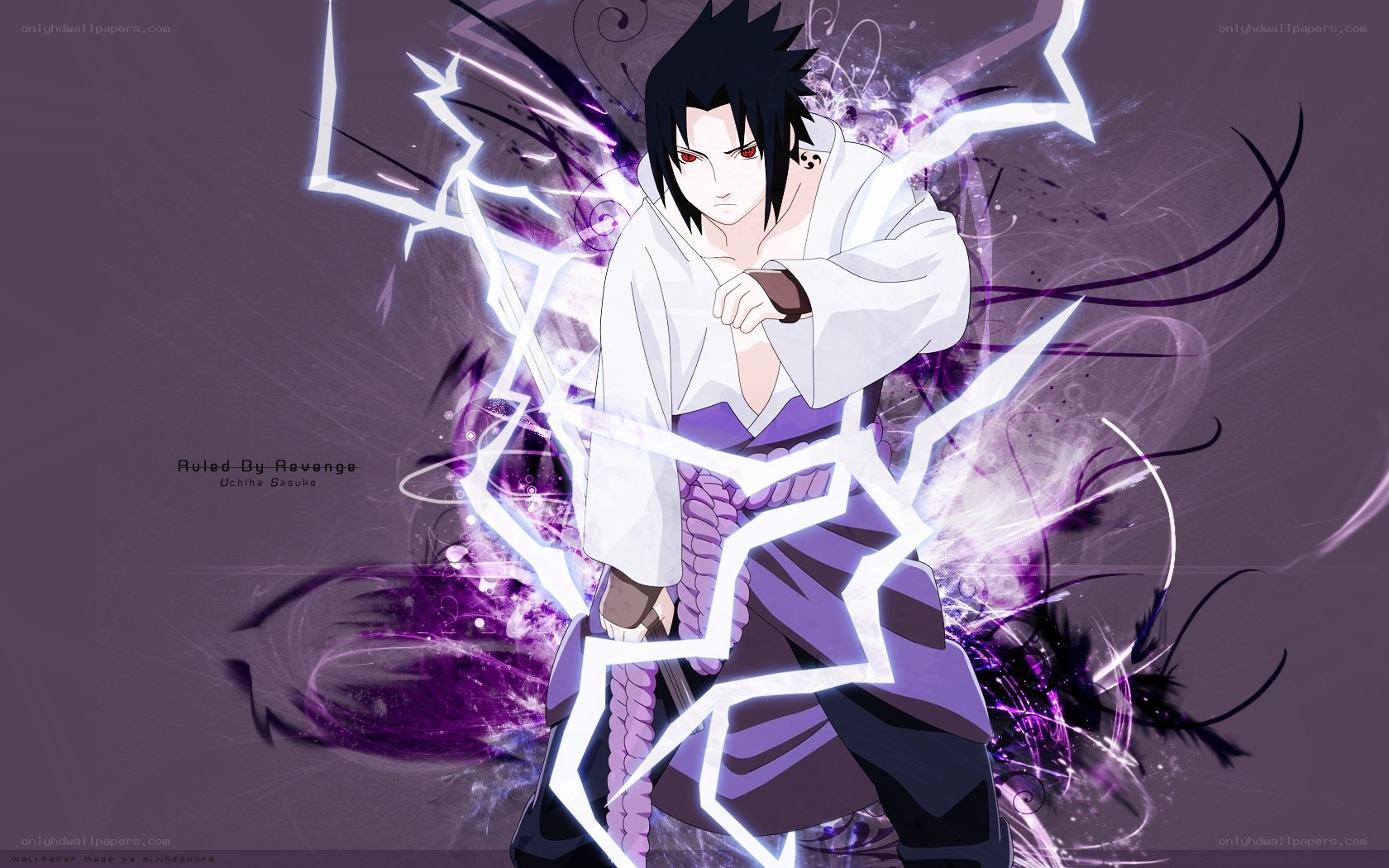 Sasuke Uchiha with Chidori
