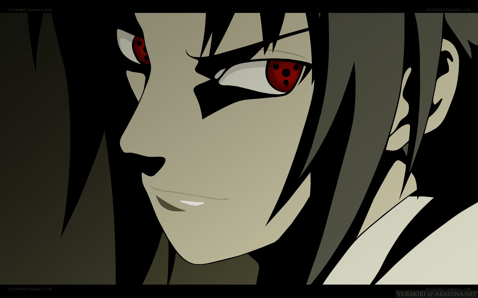 Sasuke Uchiha with Sharingan