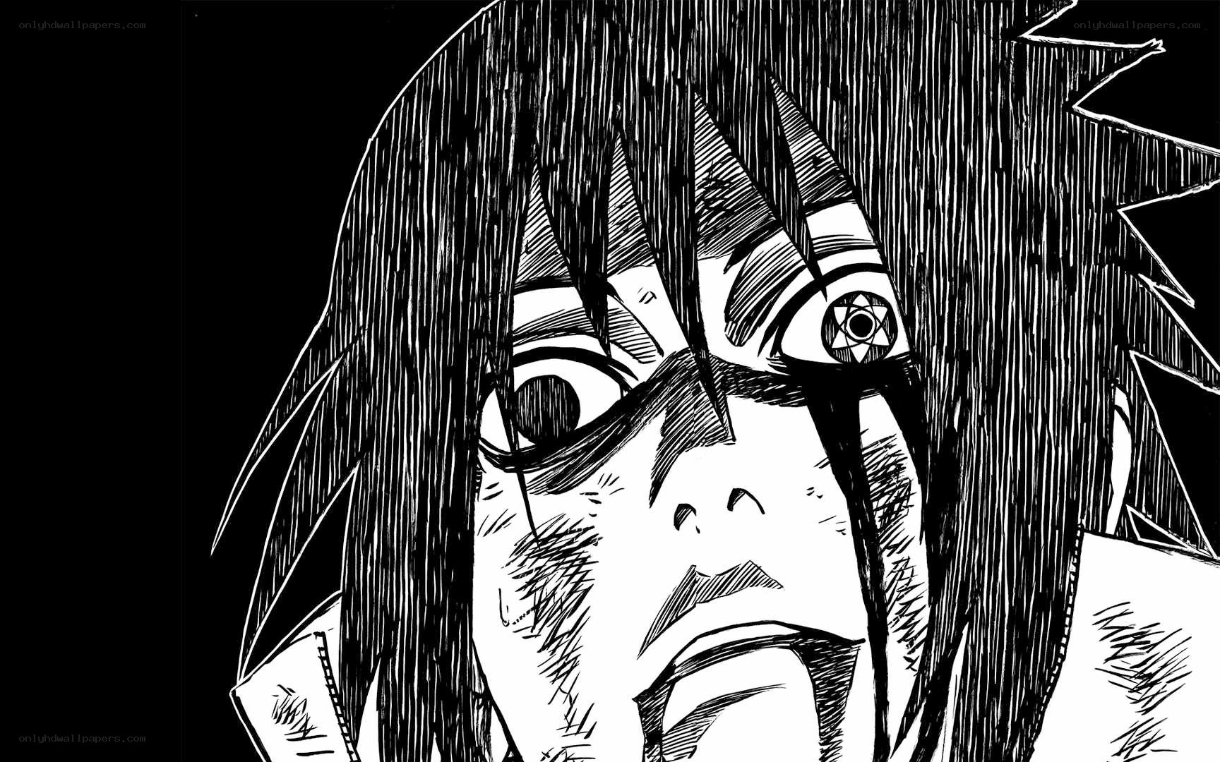 Sasuke Uchiha with Sharingan