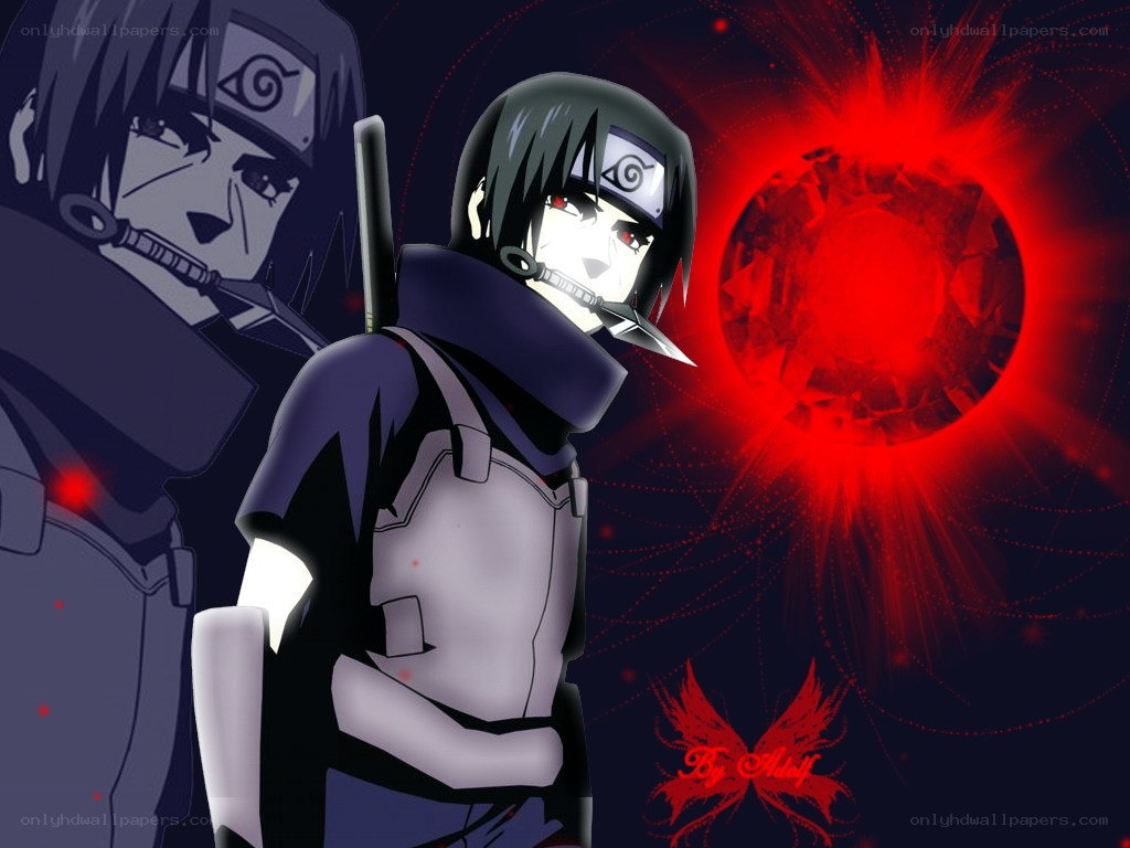 Sasuke Uchiha with Sharingan