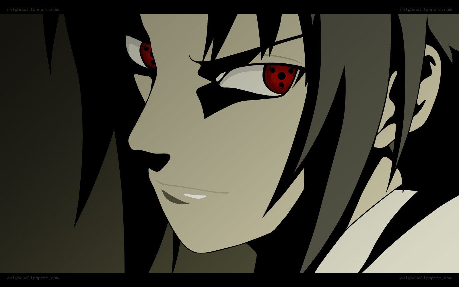 Sasuke Uchiha with Sharingan