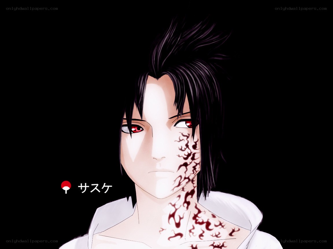 Sasuke with Curse Mark