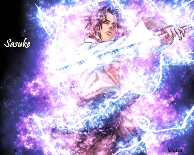 Sasuke with Lightning Blade