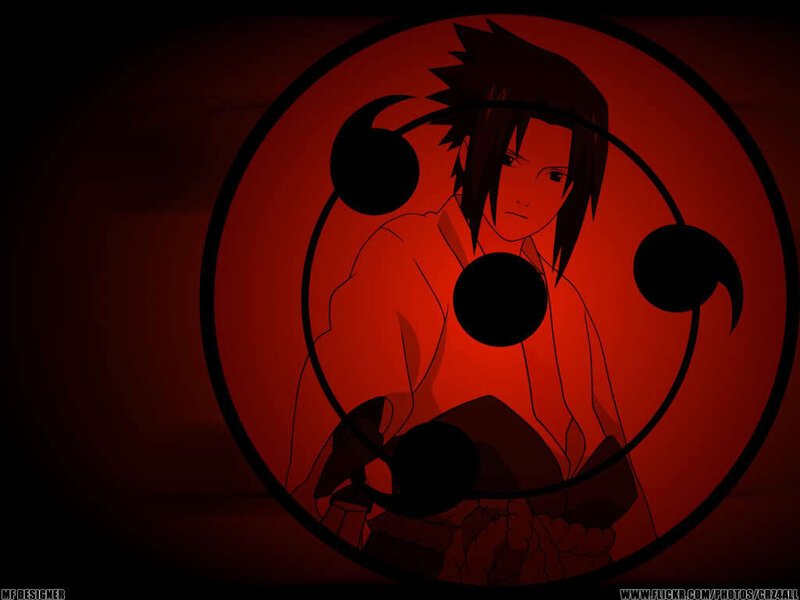 Sasuke with Sharingan
