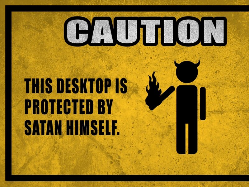 Satanic Warning Sign