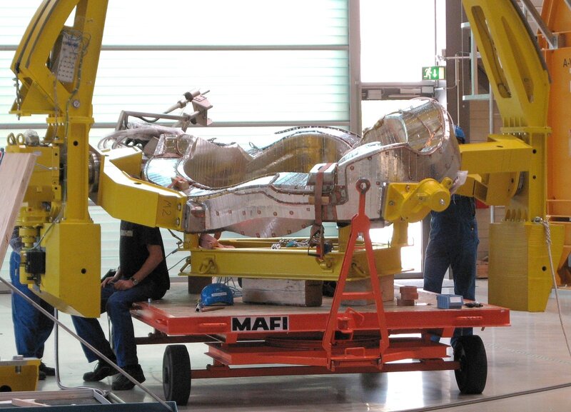 Satellite component assembly