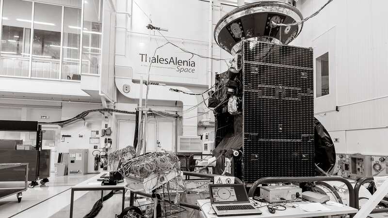 Satellite in Lab
