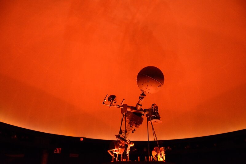Satellite Model in Planetarium