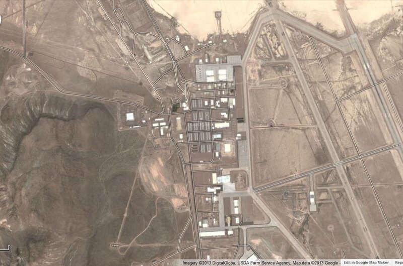 Satellite View of Airbase