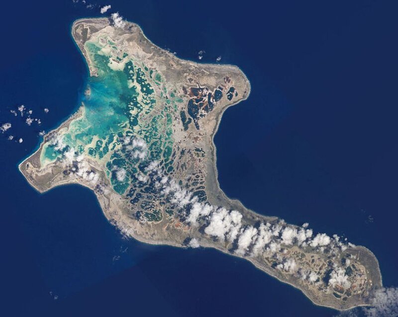 Satellite View of Atoll