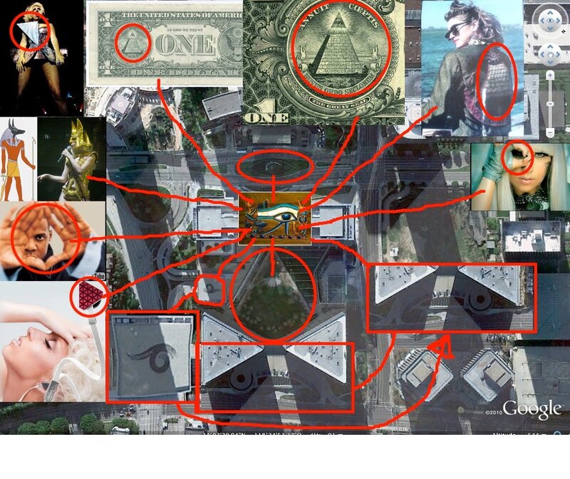 Satellite View of Building