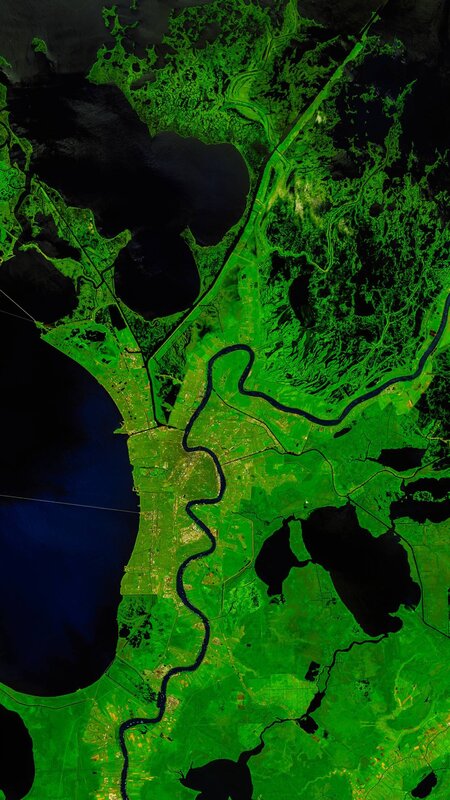 Satellite View of Delta