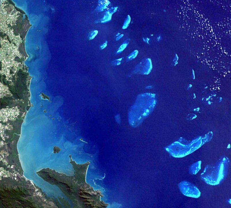 Satellite View of Islands