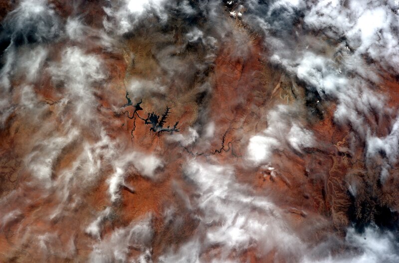 Satellite View of Lake