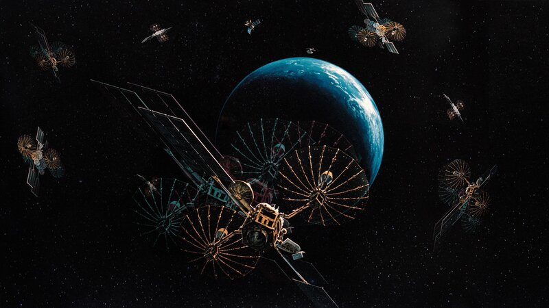 Satellites Around Earth