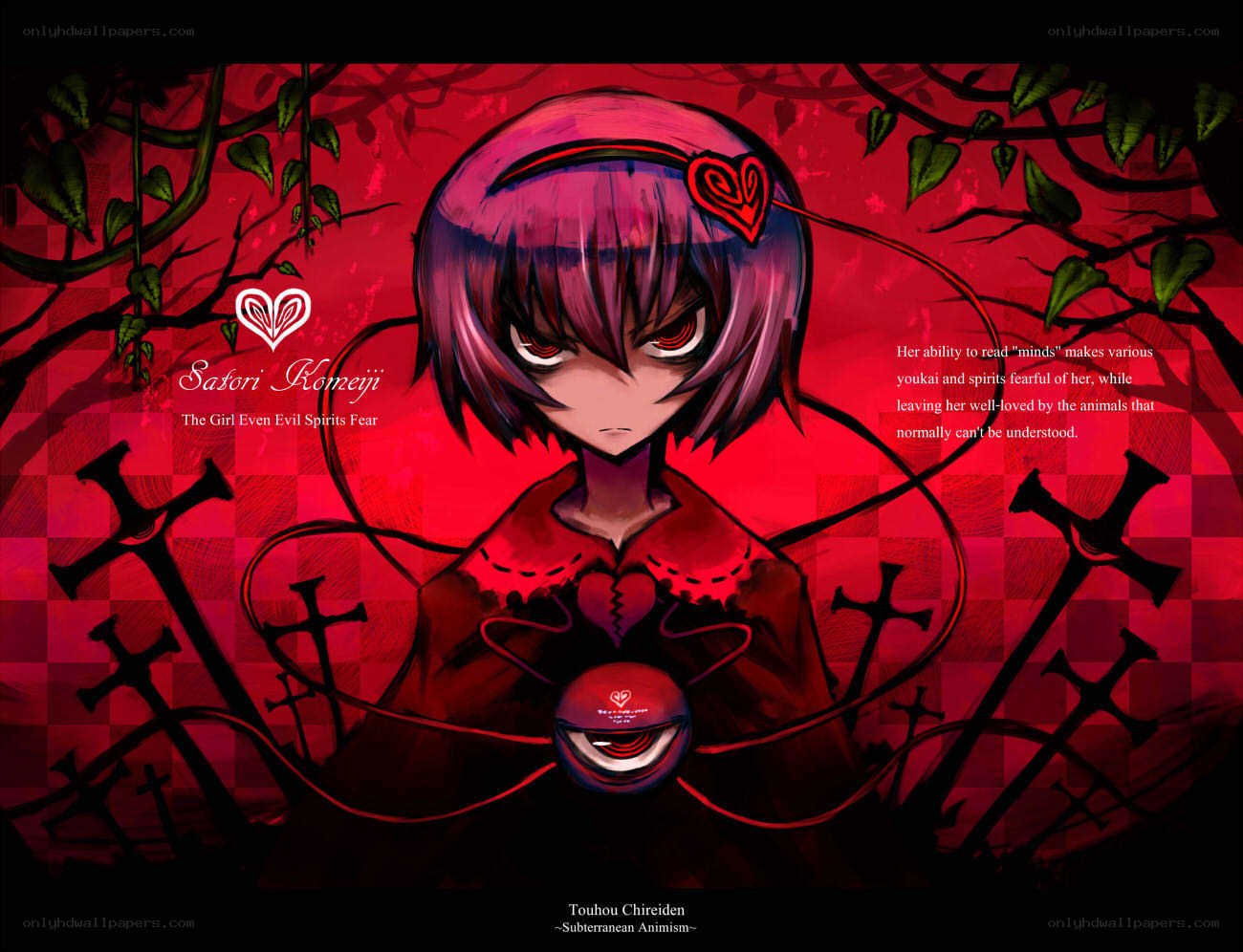 Satori Komeiji character art