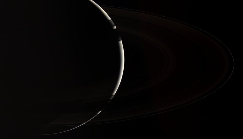 Saturn and its rings