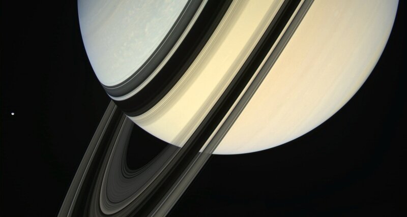 Saturn and its rings