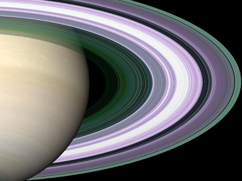Saturn and its rings