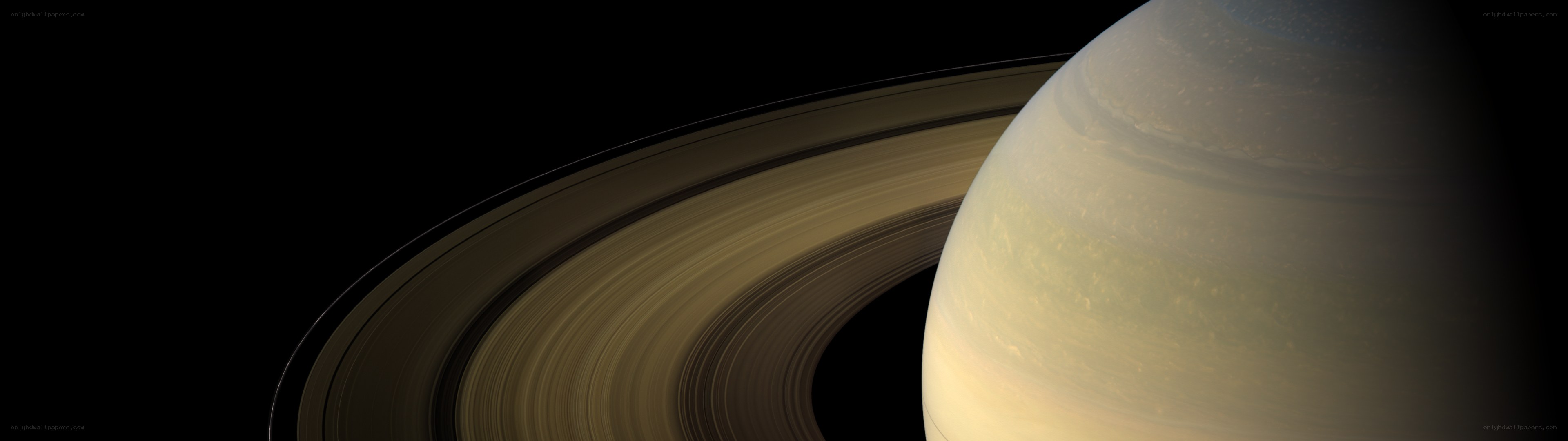 Saturn and its rings