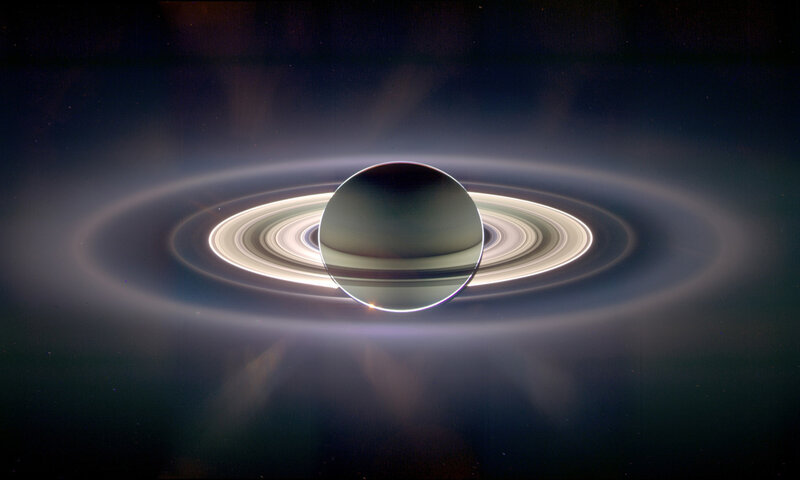 Saturn and its rings