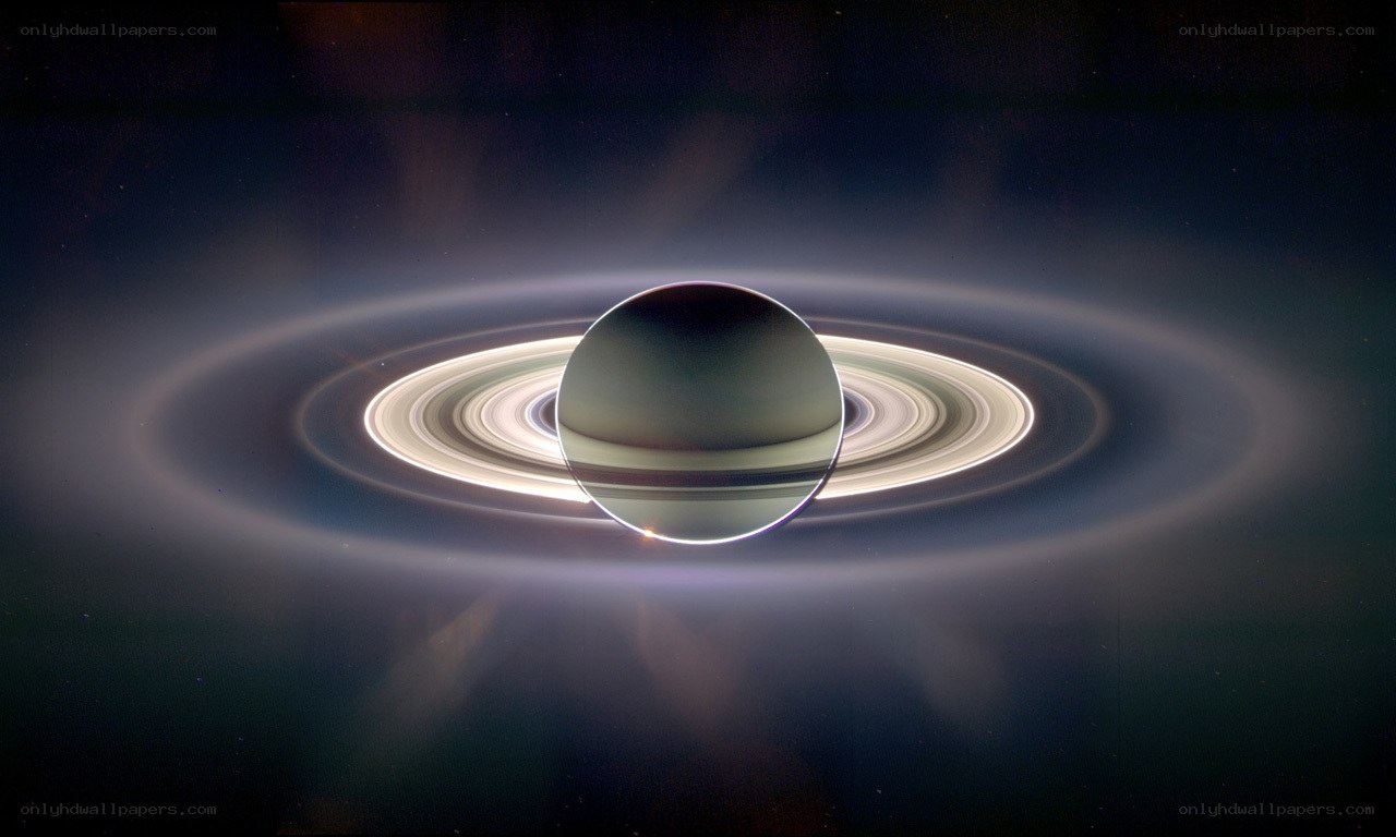 Saturn and its rings