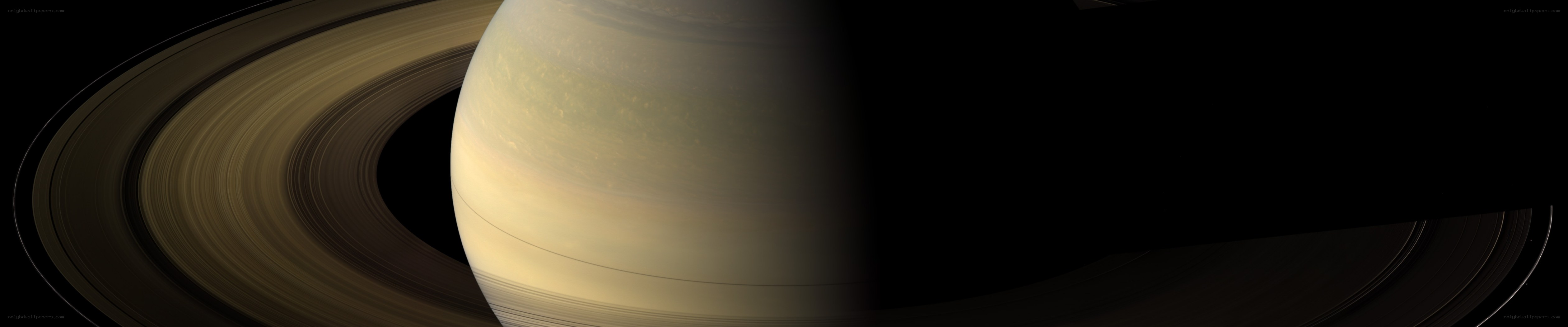 Saturn and its rings