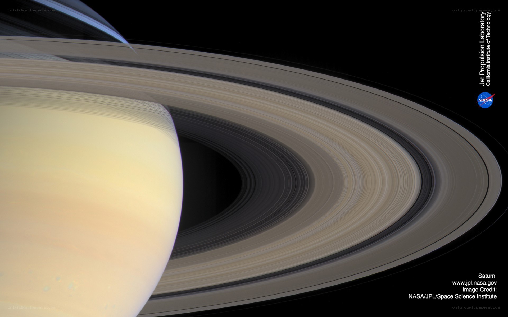 Saturn and its rings
